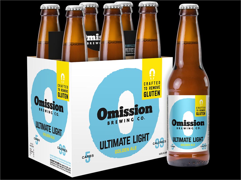 Omission 啤酒包装设计案例图片欣赏