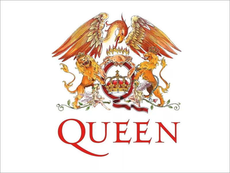 Queen女王乐队logo设计