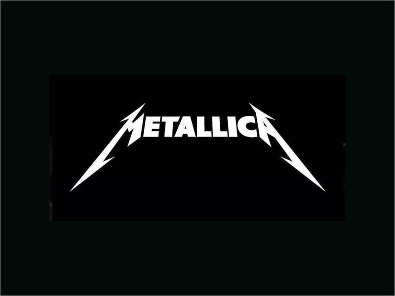 Metallica摇滚乐队logo设计