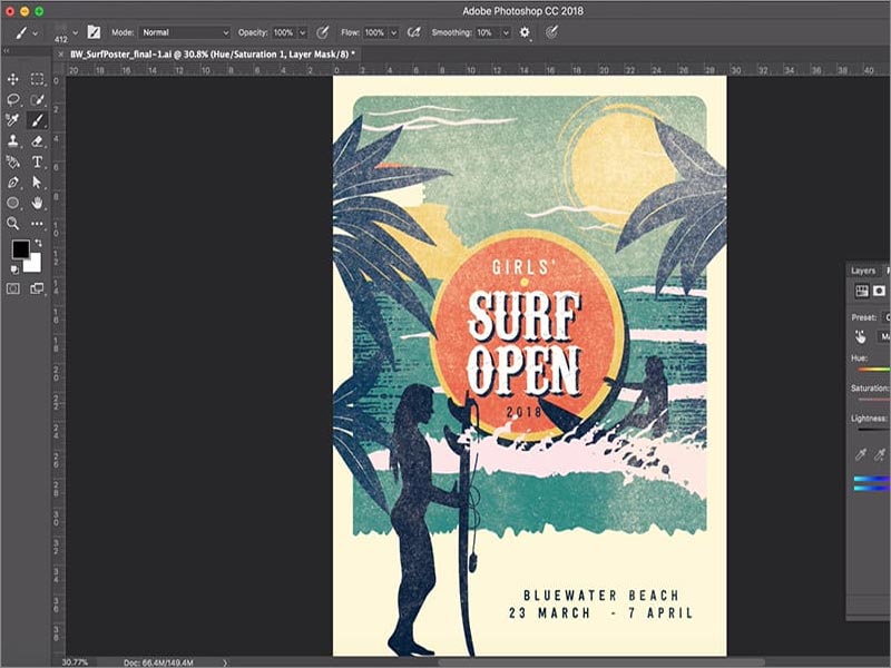 Adobe Photoshop logo与vi设计软件
