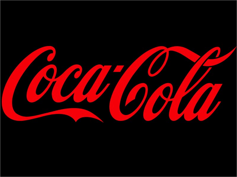 可口可乐logo设计中的 - Spencerian Script字体