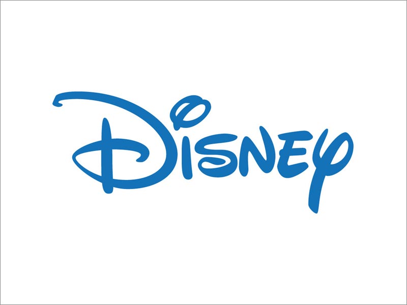迪士尼logo设计中的 - walt disney script字体