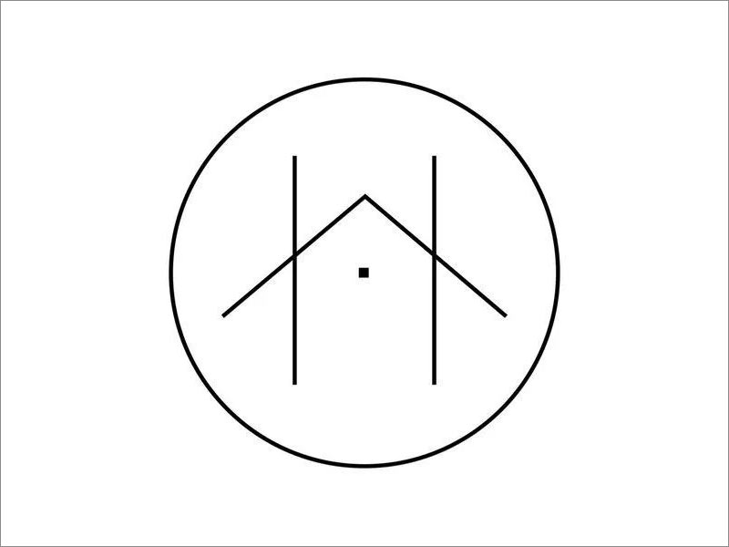 Modern scandivanian 几何形logo设计案例