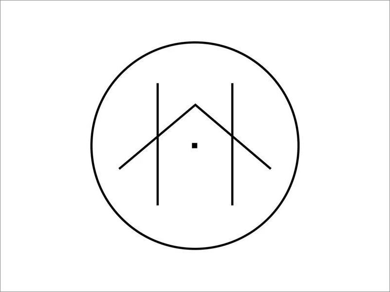 Modern scandivanian 几何形logo设计案例