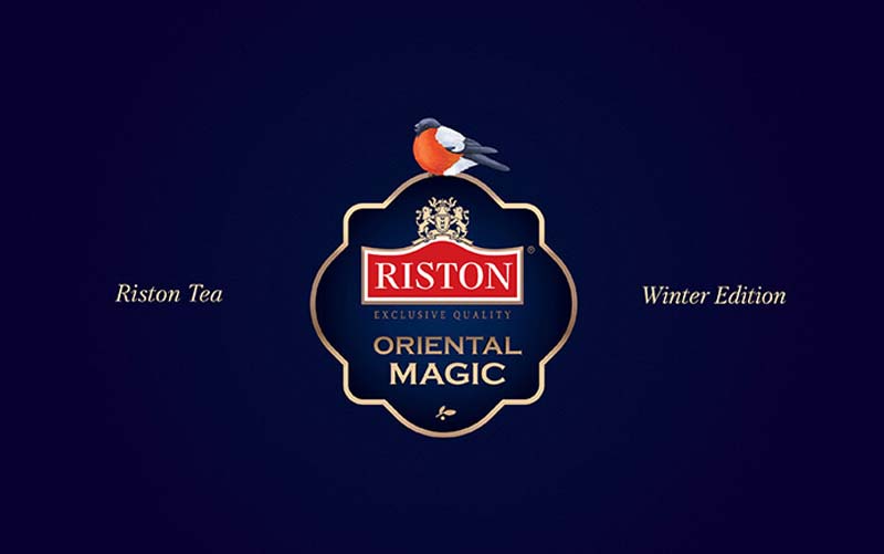 斯里兰卡Riston Tea Winter Edition红茶logo设计