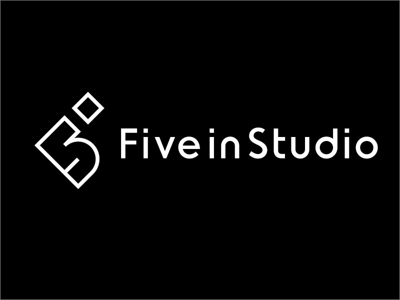 五在工作室logo设计