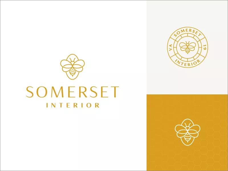 Somerset萨默塞特内政室内环艺设计公司logo设计