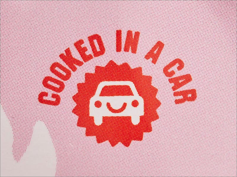 COOKED IN A CAR LOGO设计