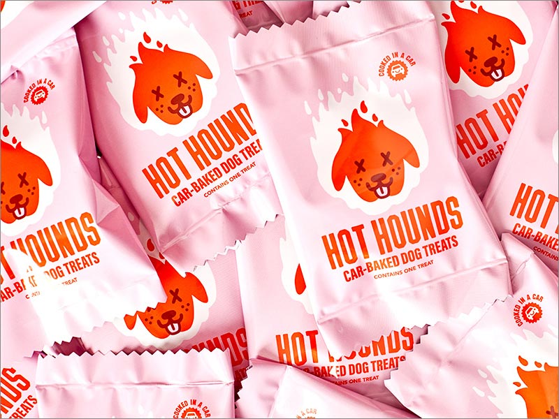 Hound Hounds 宠物食品包装设计之实物展示