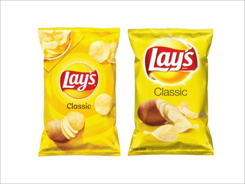 Lay's乐事薯片休闲食品包装重新设计增加社交媒体友好度