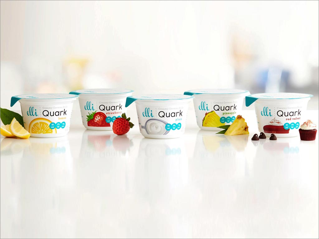 德国elli Quark 酸奶制品包装设计
