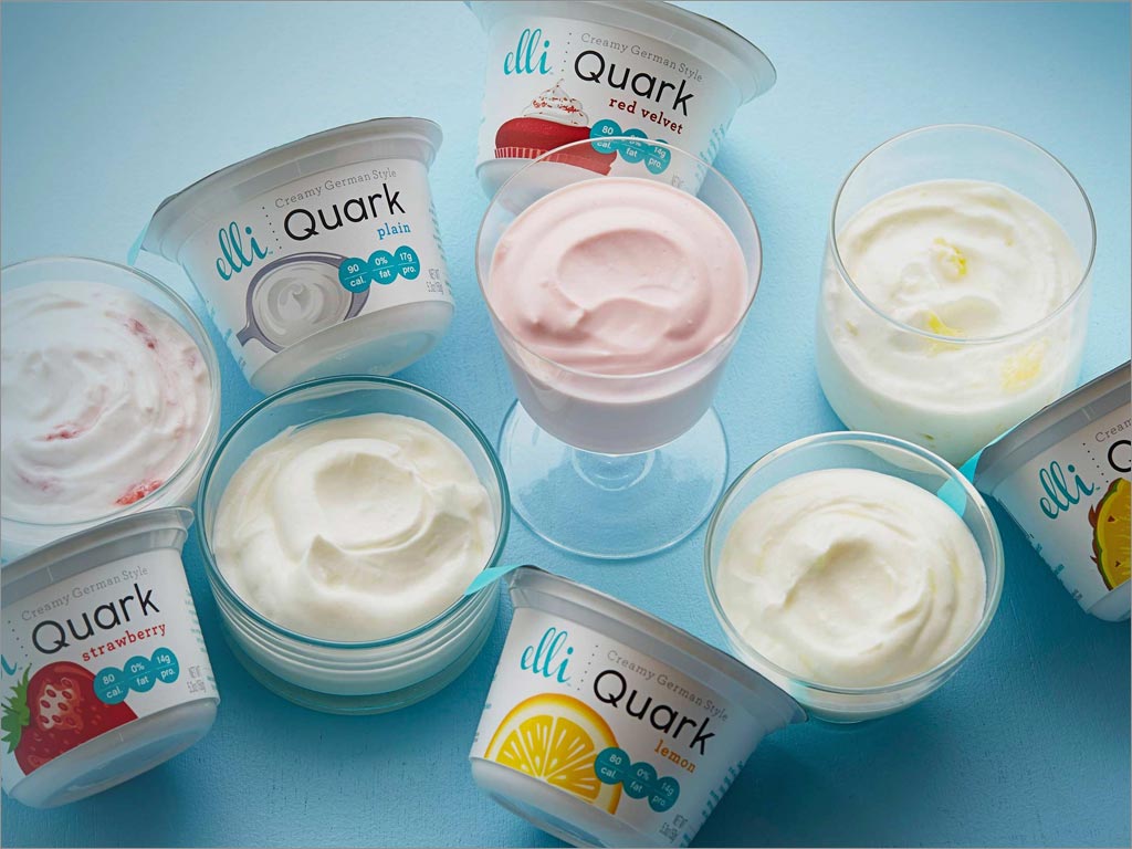 德国elli Quark 酸奶制品包装设计之实景照片