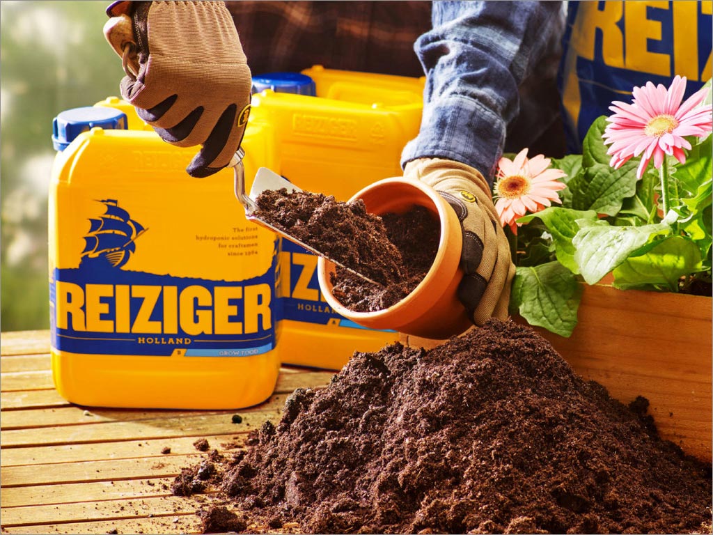 荷兰Reiziger液体肥料包装设计之实景照片