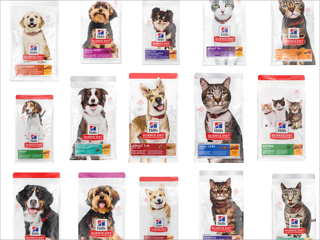 Hill's猫粮狗粮宠物食品包装设计