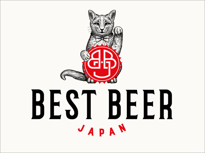 日本啤酒的动漫字体标志设计