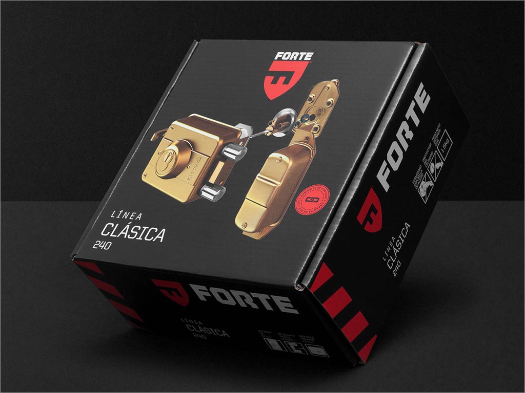 秘鲁Forte锁具日用品包装设计