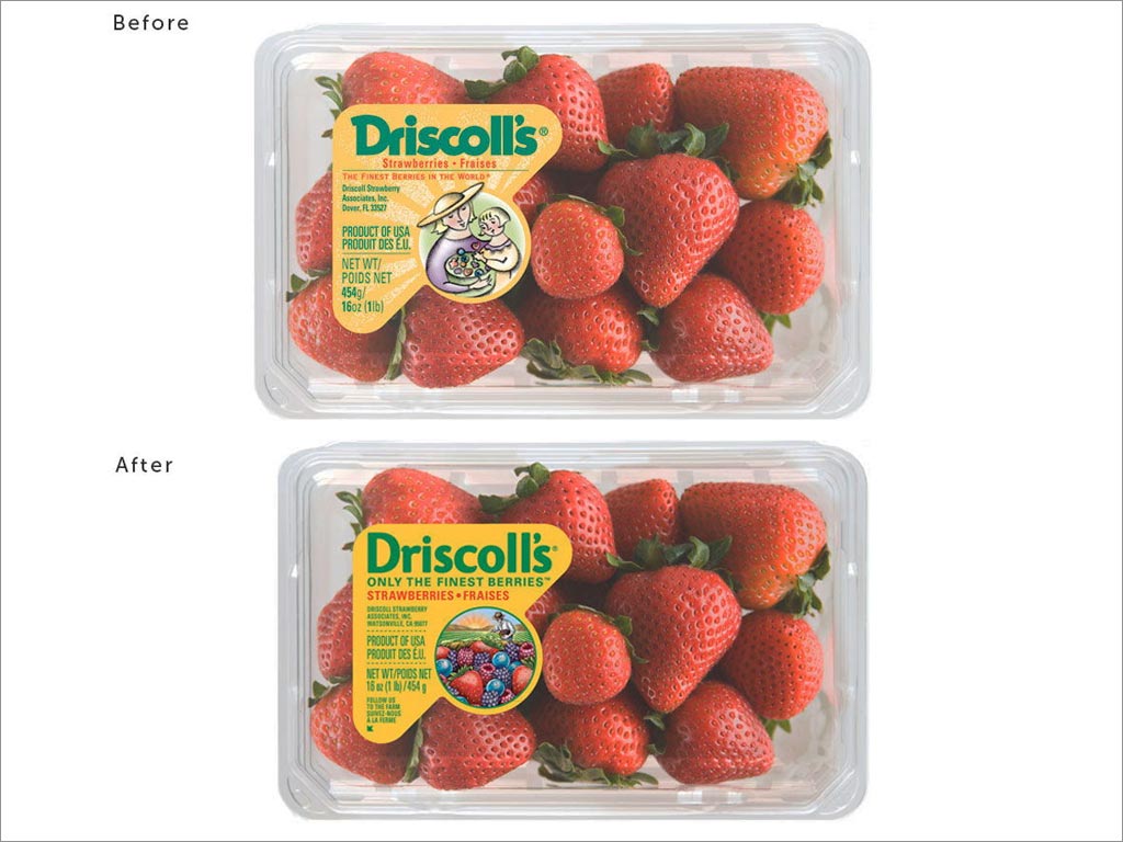 Driscoll's草莓包装设计
