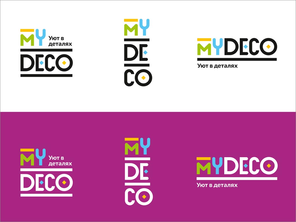 MyDeco家居用品logo设计