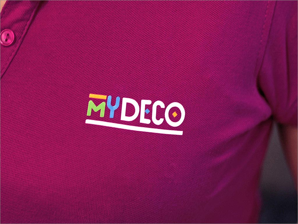 MyDeco家居用品员工体恤衫设计