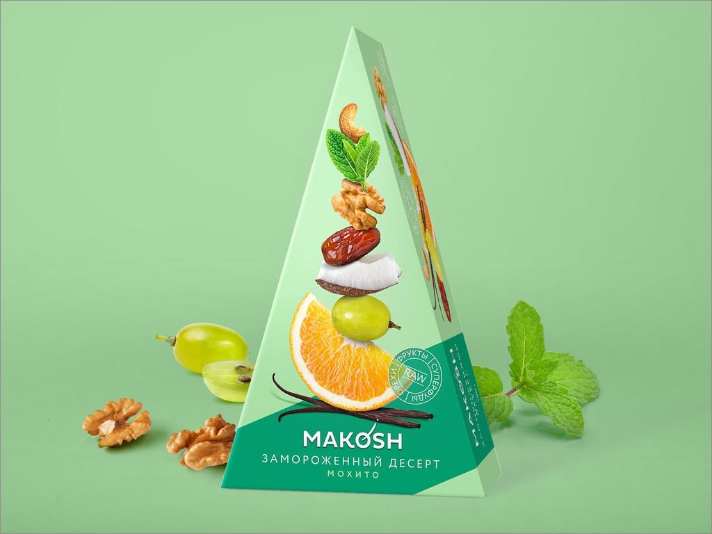 MAKOSH健康甜点包装设计