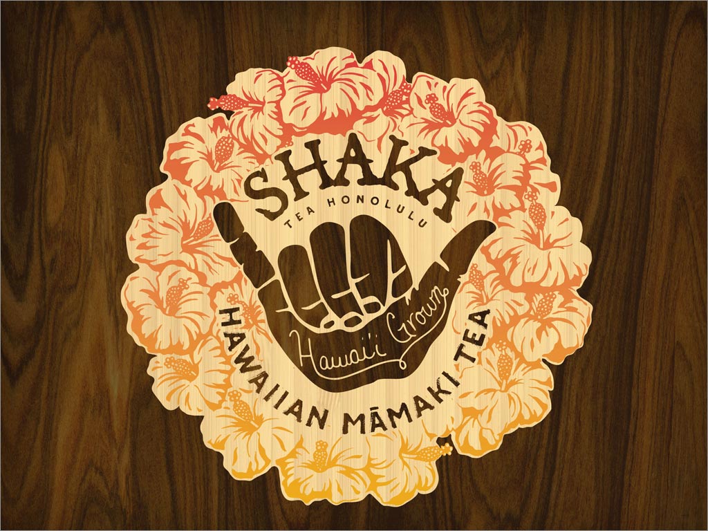 夏威夷Shaka茶logo设计