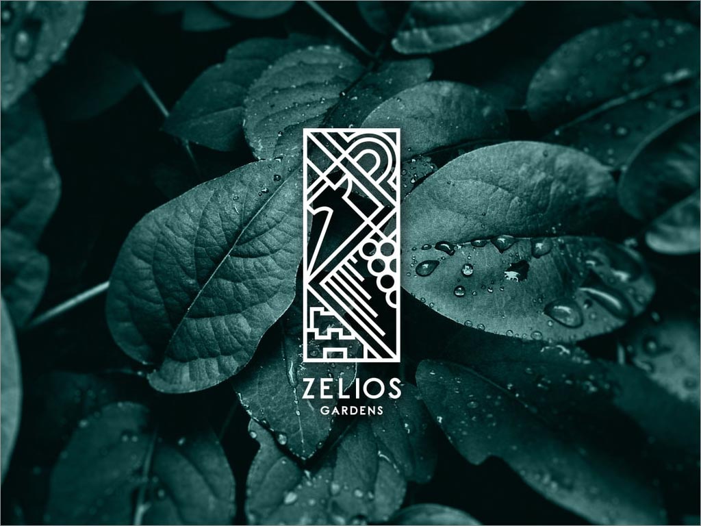 希腊Zelios Gardens花园品牌logo设计