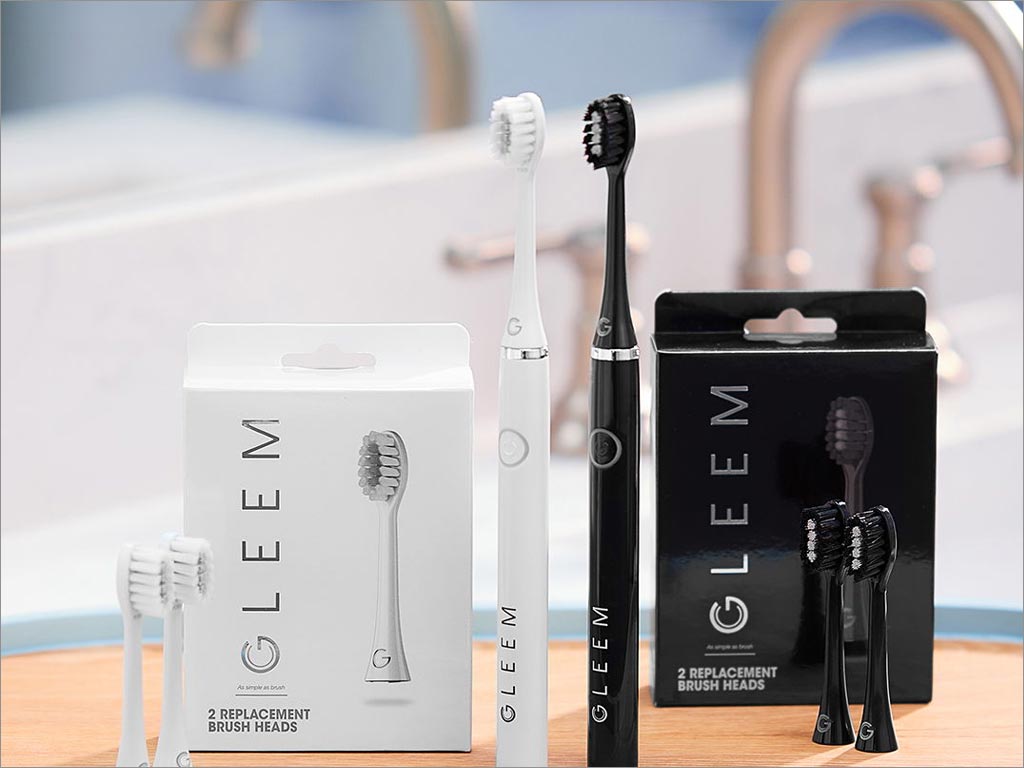 宝洁旗下Gleem电动牙刷包装设计