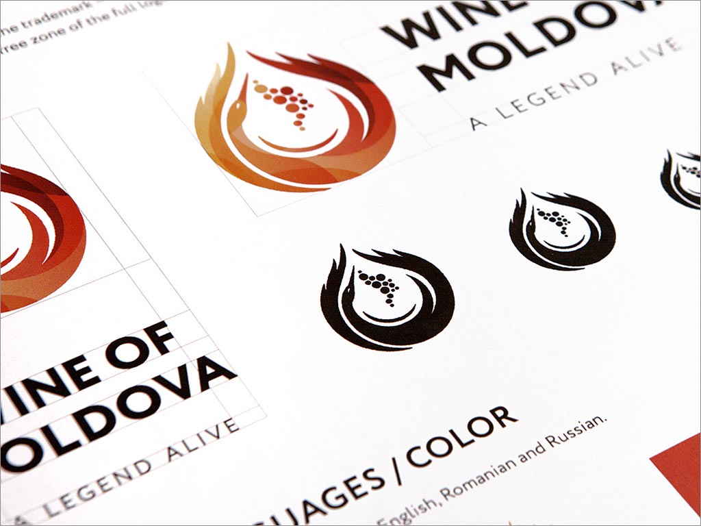 摩尔多瓦葡萄酒品牌形象设计