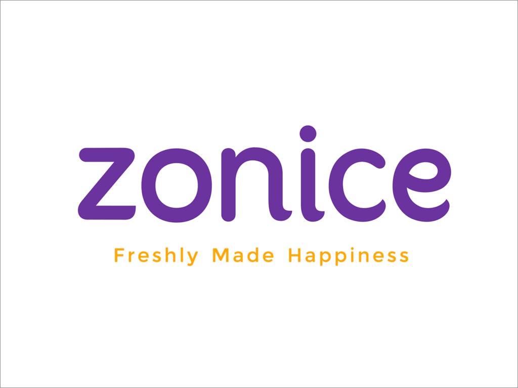 Zonice冰淇淋冷饮店品牌logo设计