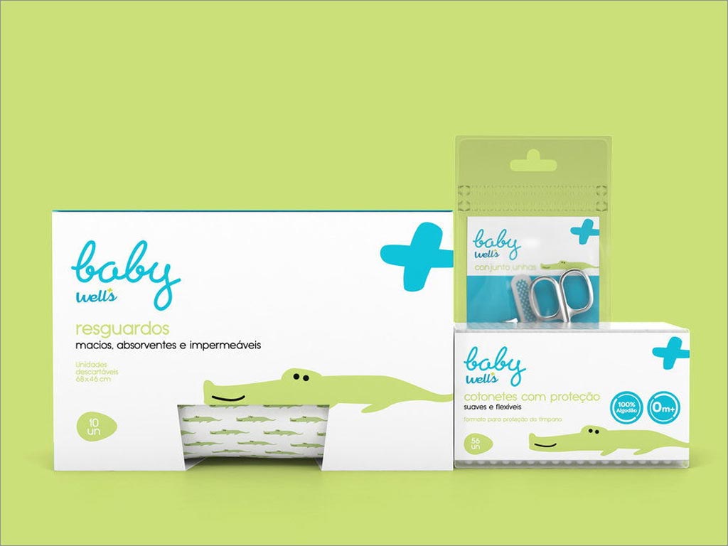 葡萄牙Baby Well's婴儿护肤品包装设计