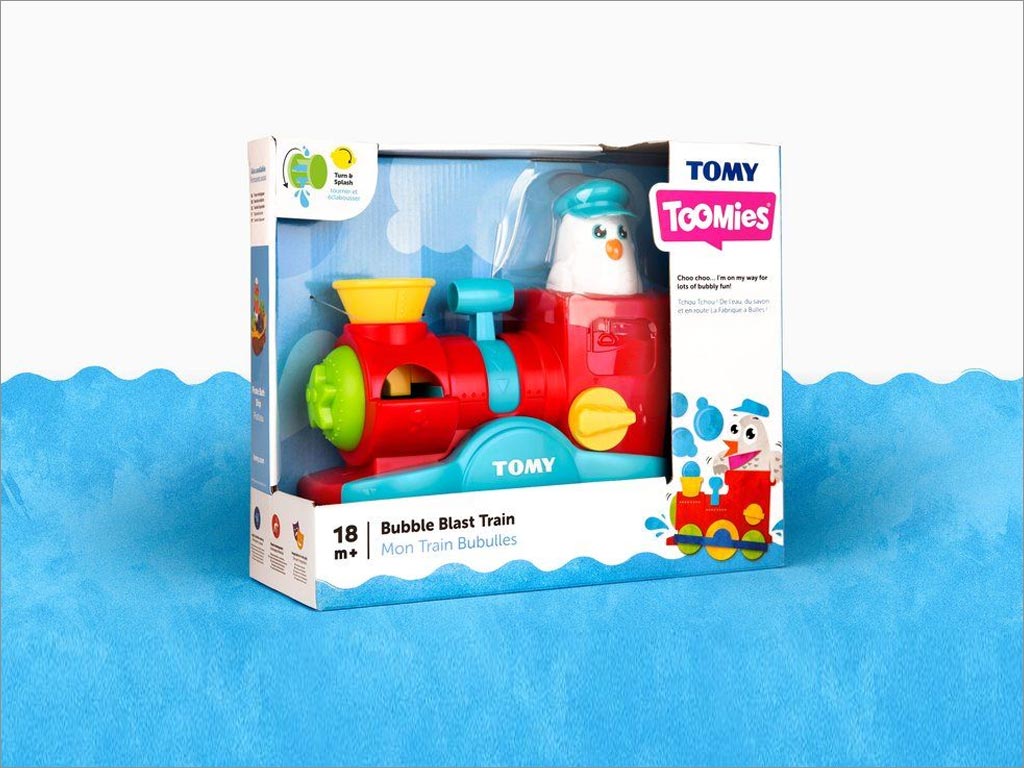 英国TOMY婴幼儿童玩具包装设计