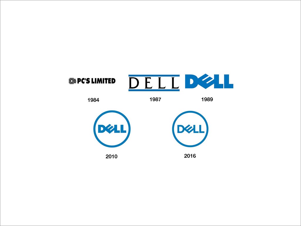 DELL logo设计及其演变过程