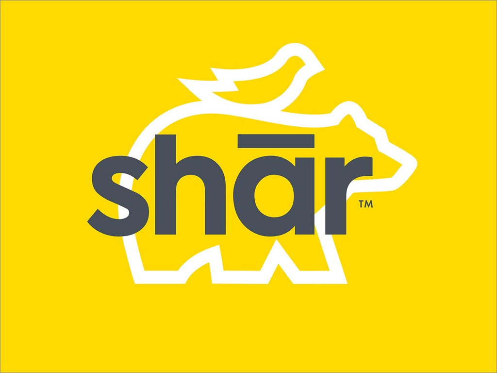 美国shar零食品牌logo设计