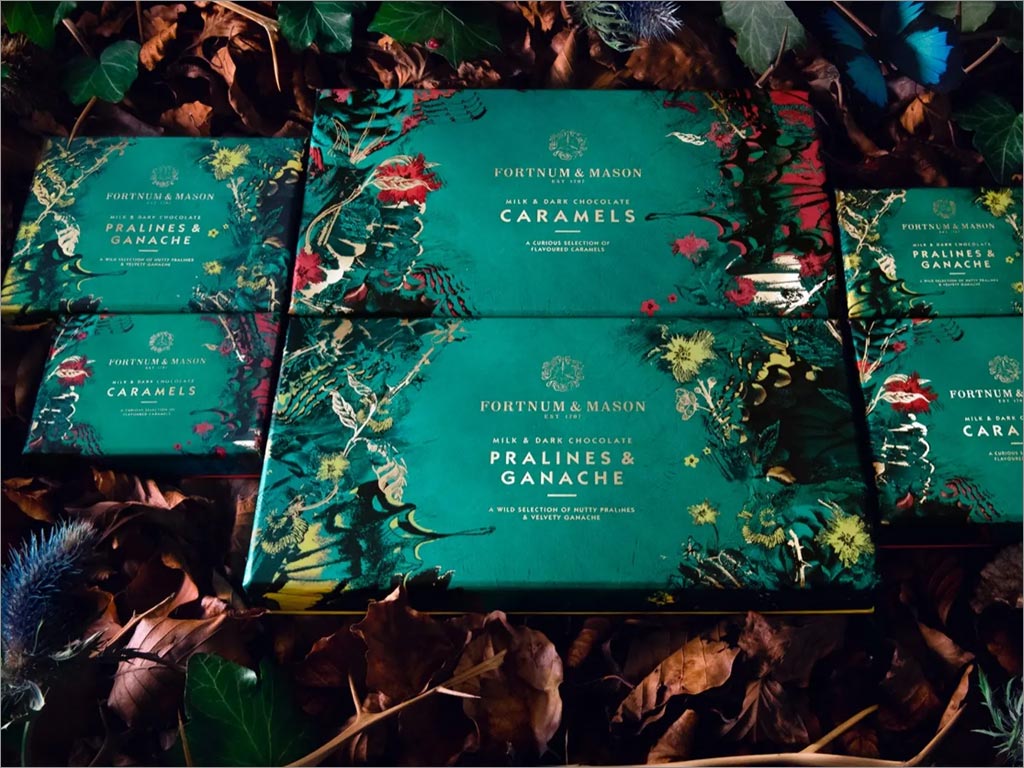 英国Fortnum＆Mason巧克力礼盒包装设计