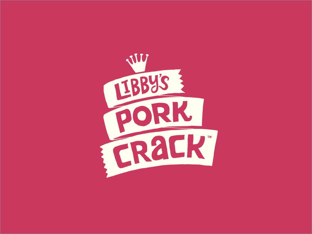 美国Libby's Pork Crack休闲食品logo设计