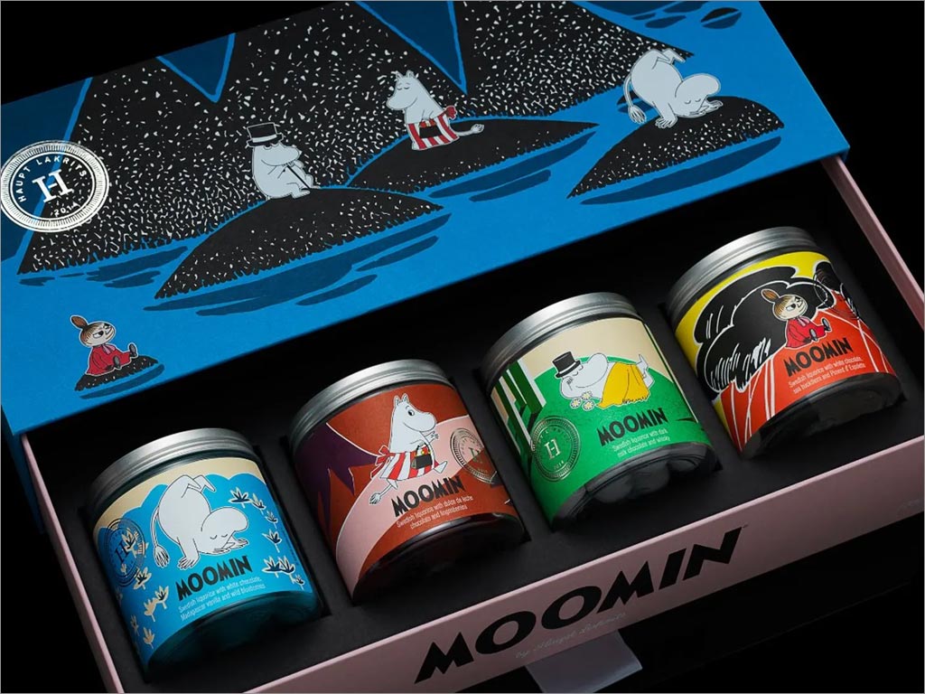 瑞典Moomin糖果礼盒包装设计