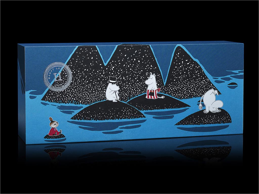 瑞典Moomin糖果礼盒包装设计之正面展示
