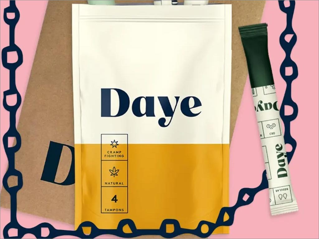 英国Daye卫生棉条品牌包装设计