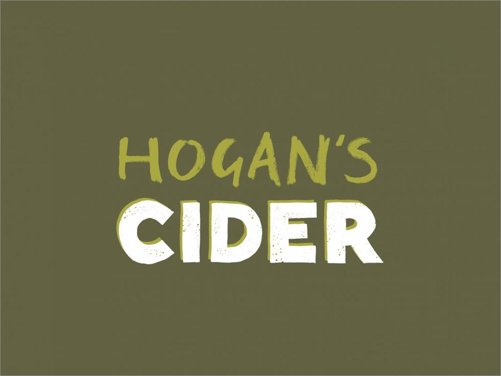 霍根苹果酒品牌logo设计