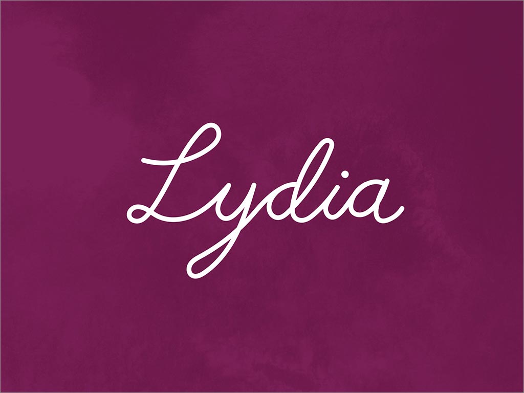 Lydia’s Love Locks护发素品牌logo设计