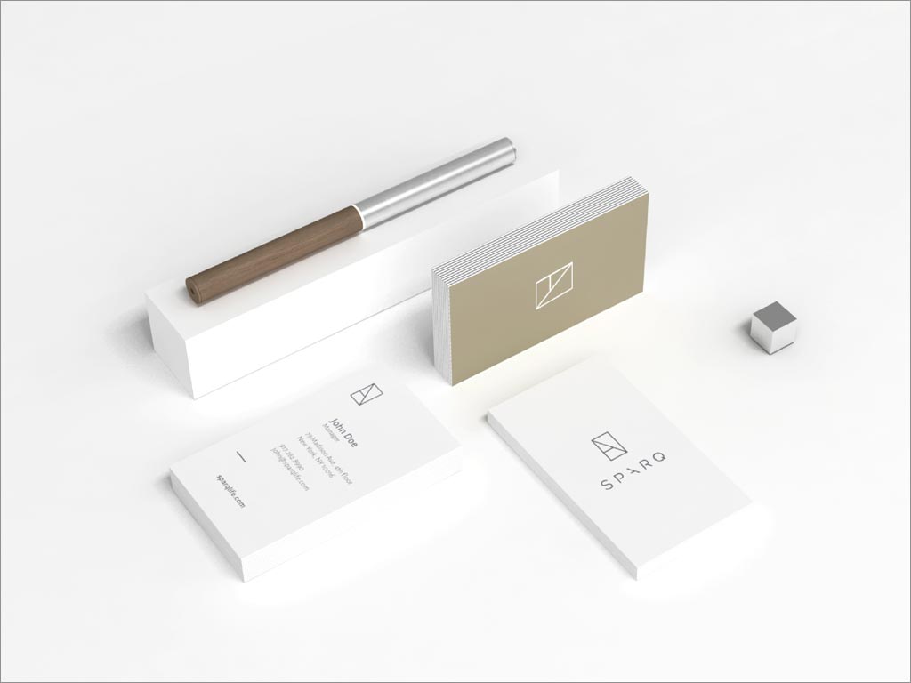 Sparq类电子烟吸入器名片设计