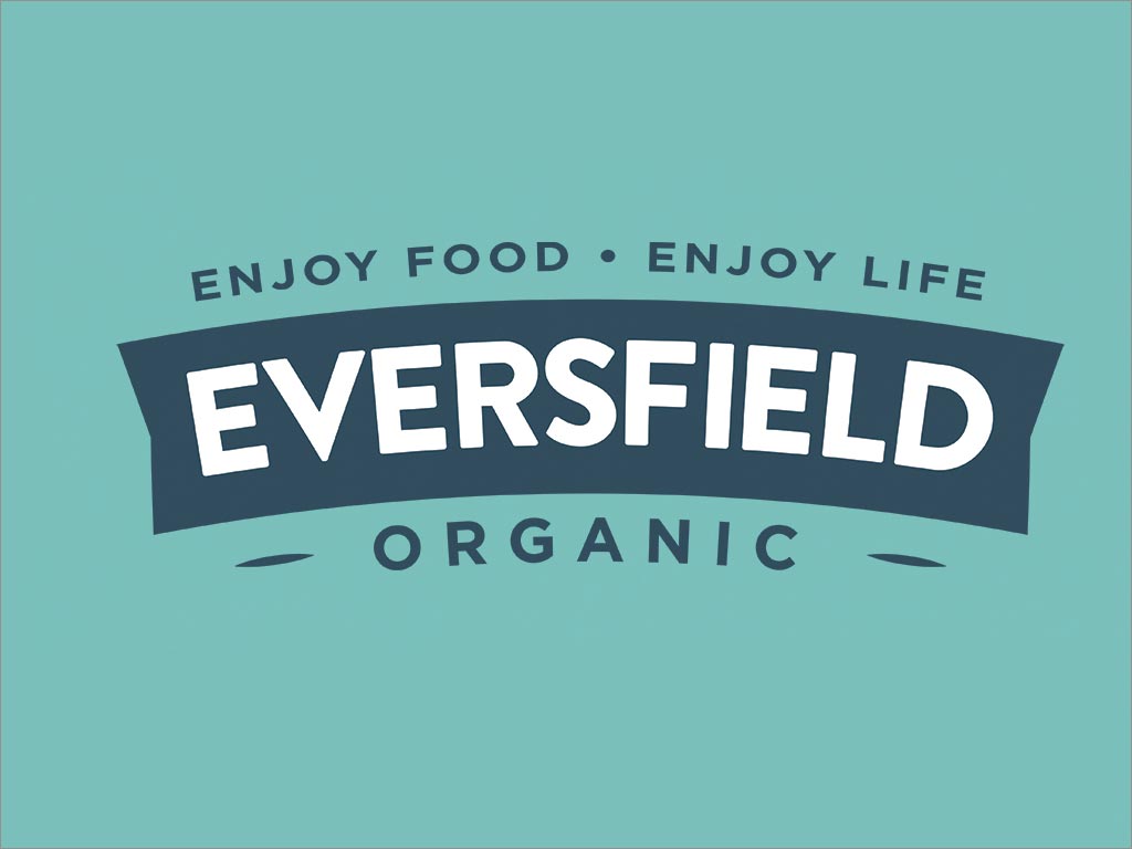 英国埃弗斯菲尔德有机食品logo设计