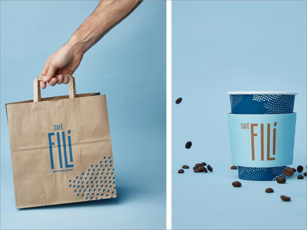 fili菲力咖啡厅手提袋设计