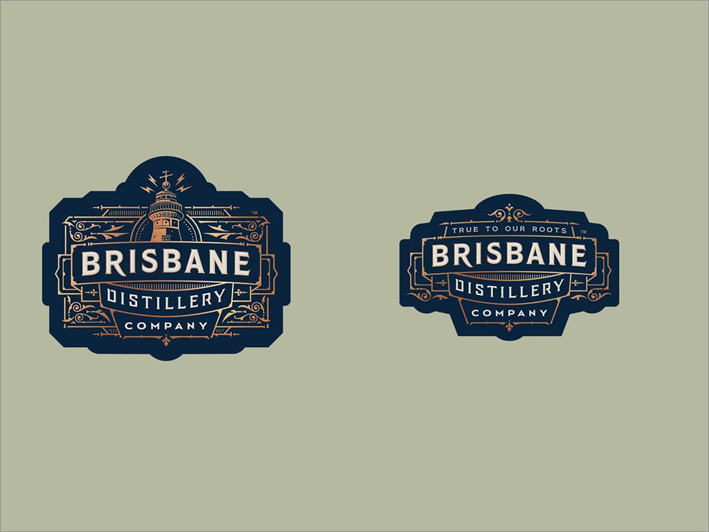 布里斯班酿酒厂酒品牌logo设计