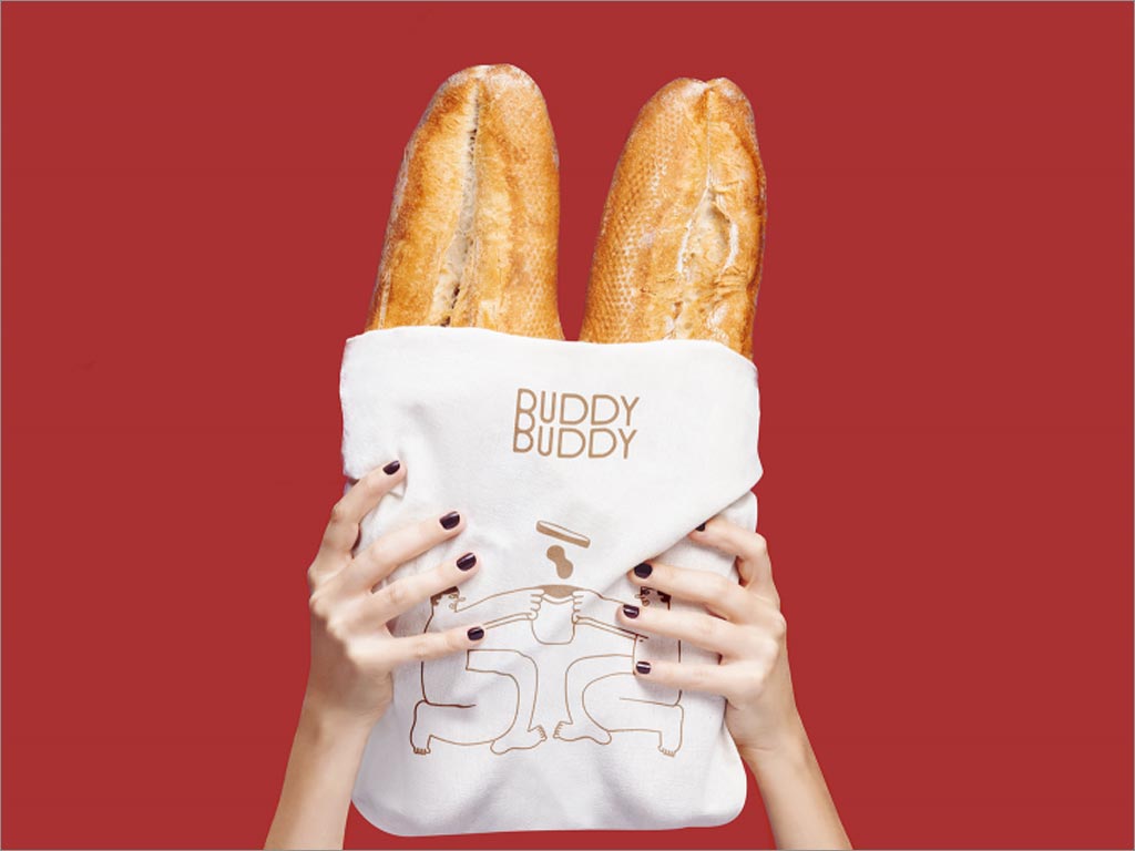 比利时Buddy Buddy坚果酱包装纸设计