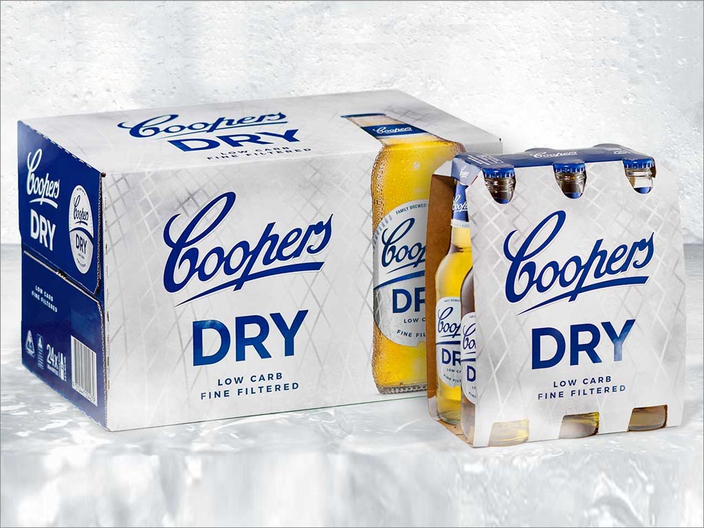 Coopers Dry啤酒包装设计案例欣赏