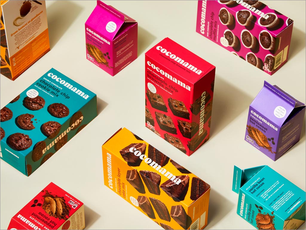 Cocomama巧克力食品包装设计