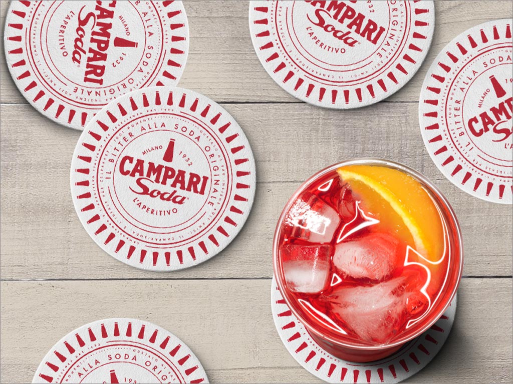 坎帕里（Campari）开胃酒logo设计