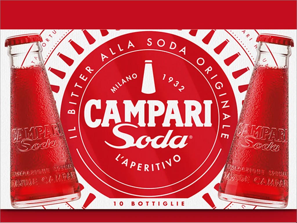 坎帕里（Campari）开胃酒包装设计