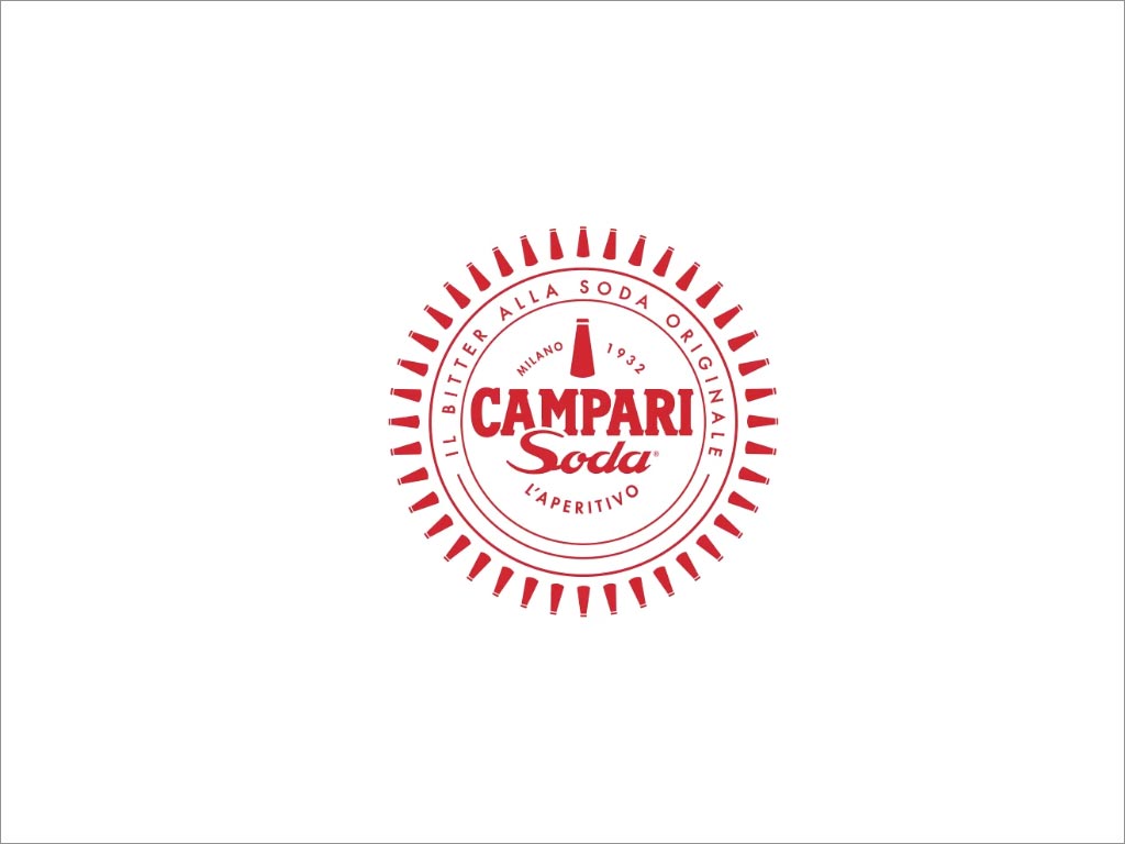 坎帕里（Campari）开胃酒logo设计
